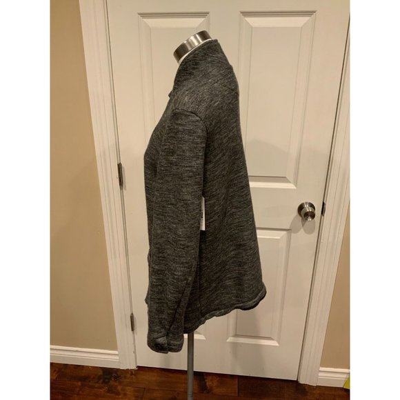 wings+horns Men's Gray Heathered Wool Double-Brea Jacket, Size XL - Picture 6 of 8